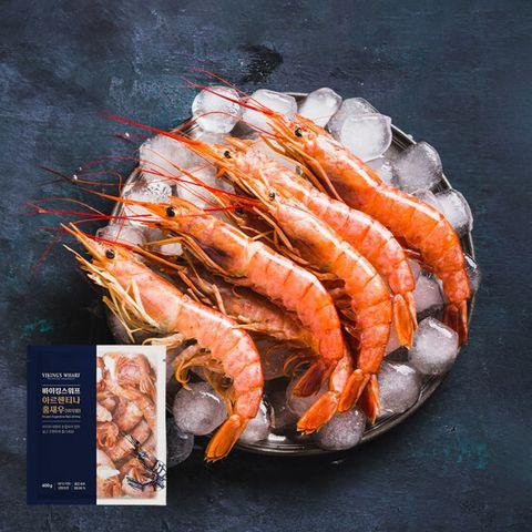 바이킹스워프 아르헨티나 자연산 홍새우  400g x 4팩 ( 총 1.6kg )